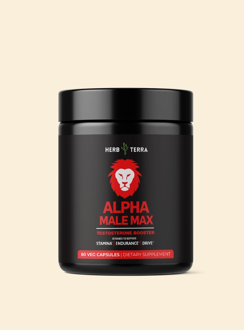 Alpha Male Max | 80 Capsules | Elite Performance Complex