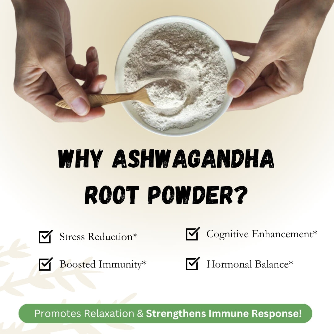 Organic Ashwagandha Powder 100g