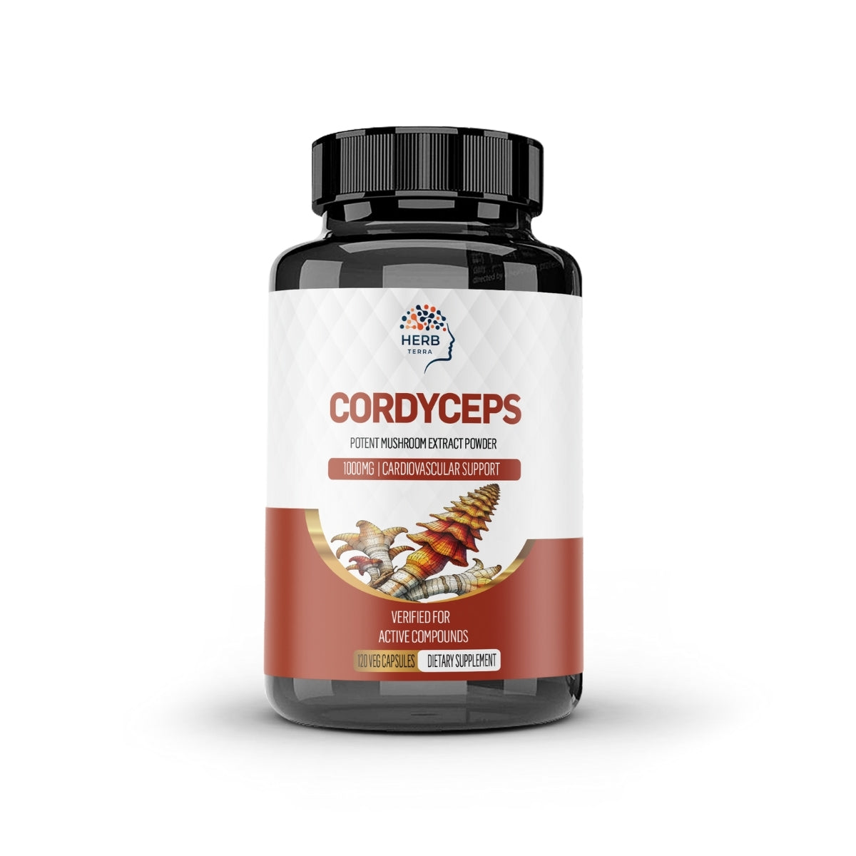 Cordyceps, 1000mg, 120 Veg Capsules