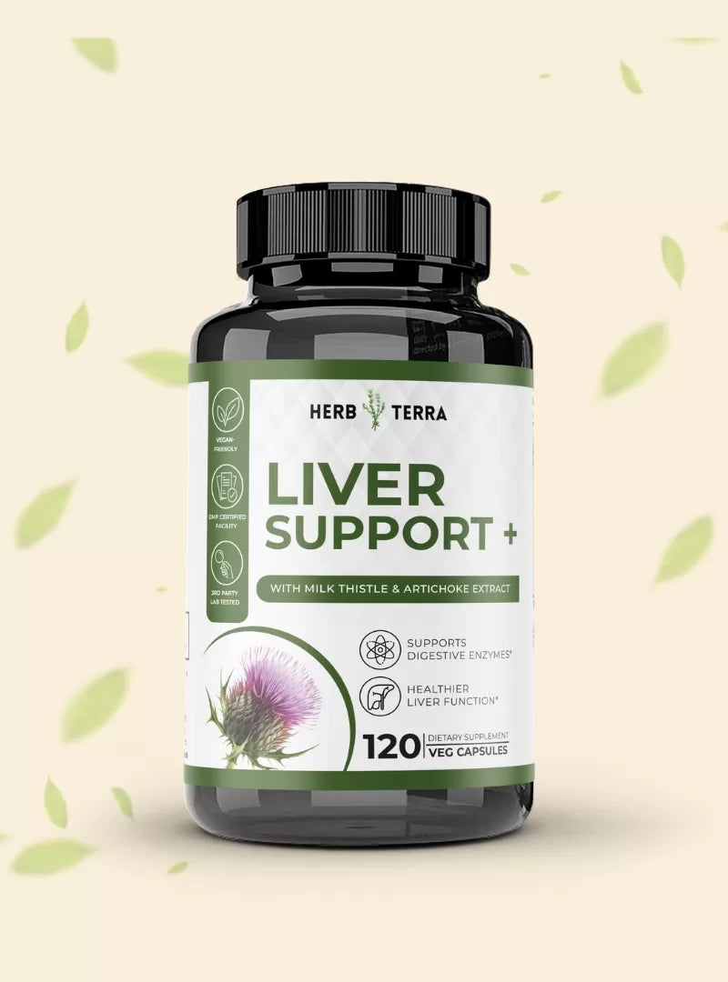 Liver Support+ | 120 Veg Capsules | Advanced Liver Support Formula