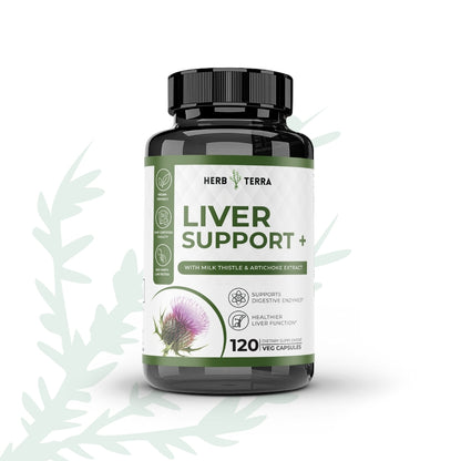 Liver Support+ | 120 Veg Capsules | Advanced Liver Support Formula