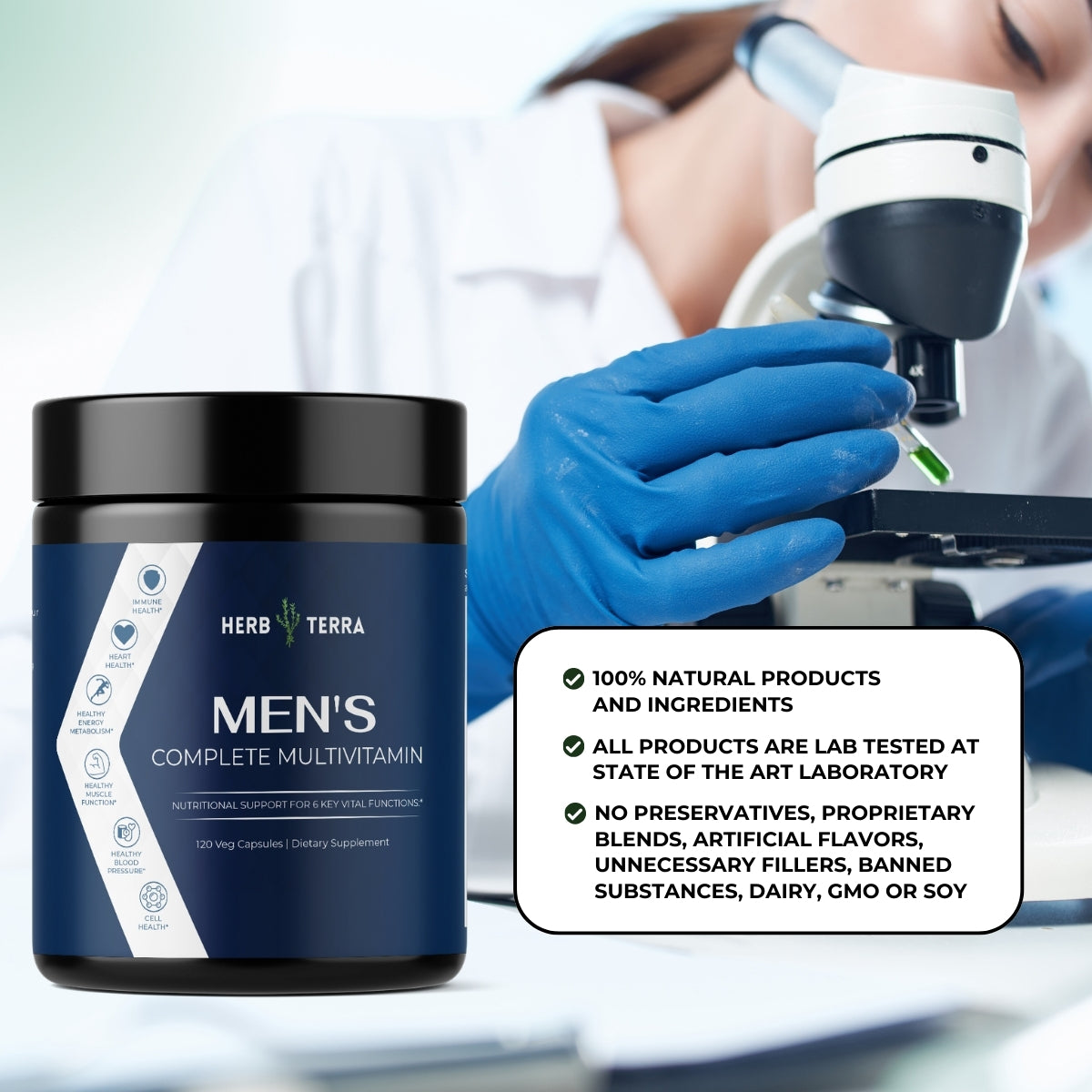 Men’s Multivitamin | 120 Veg Capsules