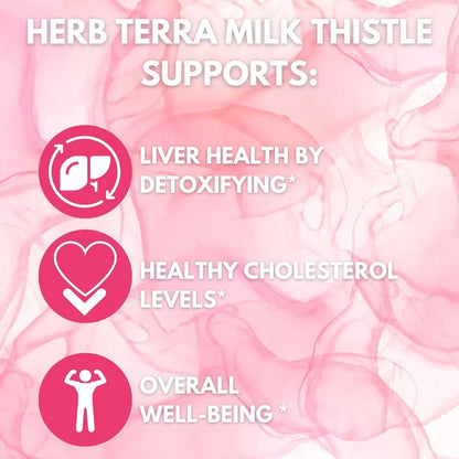 Milk Thistle Capsules | 120 Capsules | Liver Health Support