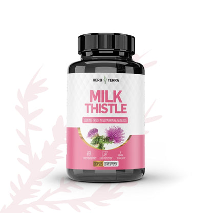 Milk Thistle Capsules | 120 Capsules | Liver Health Support