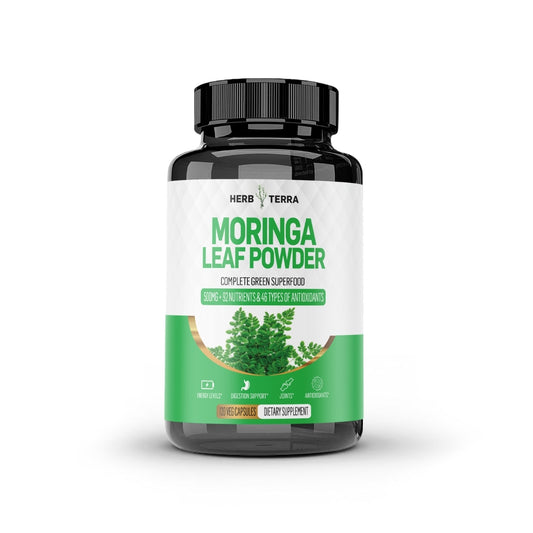 Moringa Leaf 120 Capsules | Complete Superfood