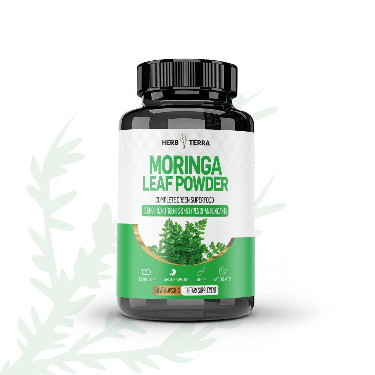 Moringa Leaf 120 Capsules | Complete Superfood