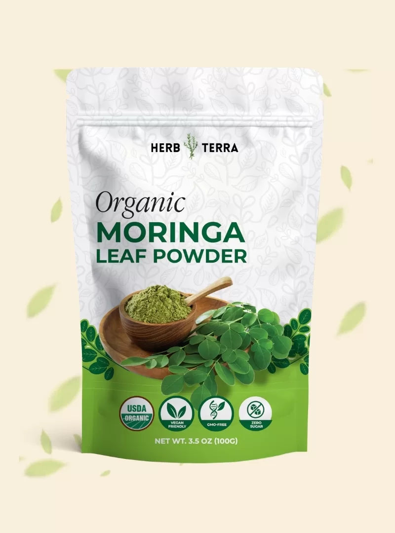 Organic Moringa Leaf Powder 100g | Ultimate Superfood