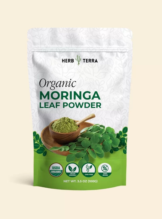 Organic Moringa Leaf Powder 100g | Ultimate Superfood