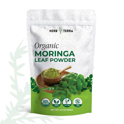 Organic Moringa Leaf Powder 100g | Ultimate Superfood