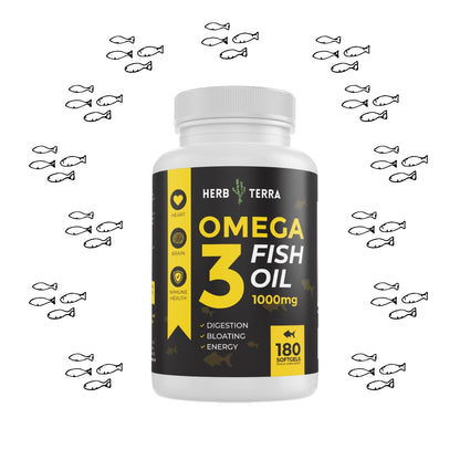 Omega 3 Fish Oil (180ct) - 1000mg