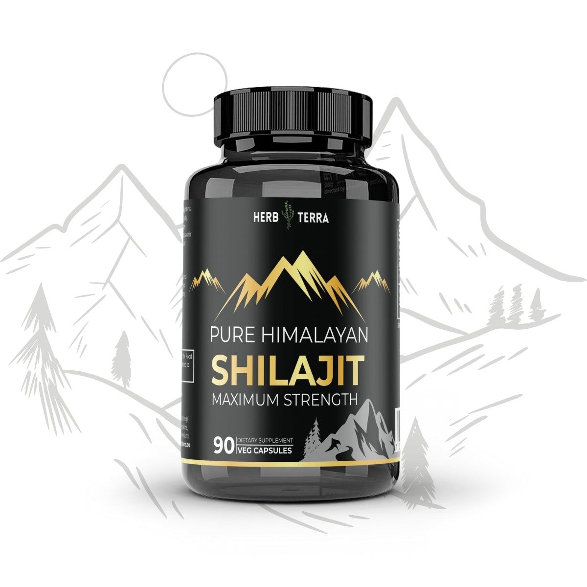 Himalayan Shilajit Capsules | 2000mg with BioPerine