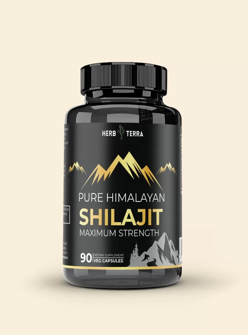 Himalayan Shilajit Capsules | 2000mg with BioPerine