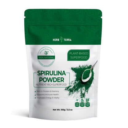 Spirulina Powder 100g | Heavy Metal Detox | Nutritional SuperFood