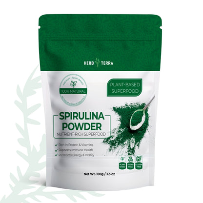 Spirulina Powder 100g | Heavy Metal Detox | Nutritional SuperFood