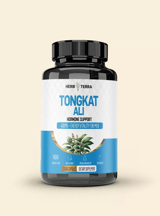 Tongkat Ali Root Extract | 120 Capsules | Natural Hormonal Support