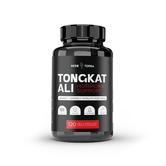 Tongkat Ali Root Extract | 120 Capsules | Natural Hormonal Support