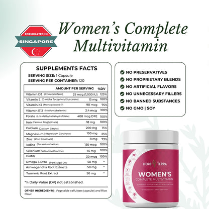 Women's Multivitamin | 120 Veg Capsules