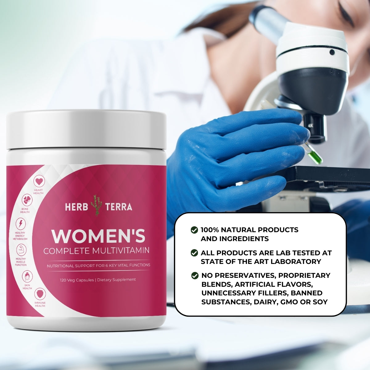 Women's Multivitamin | 120 Veg Capsules