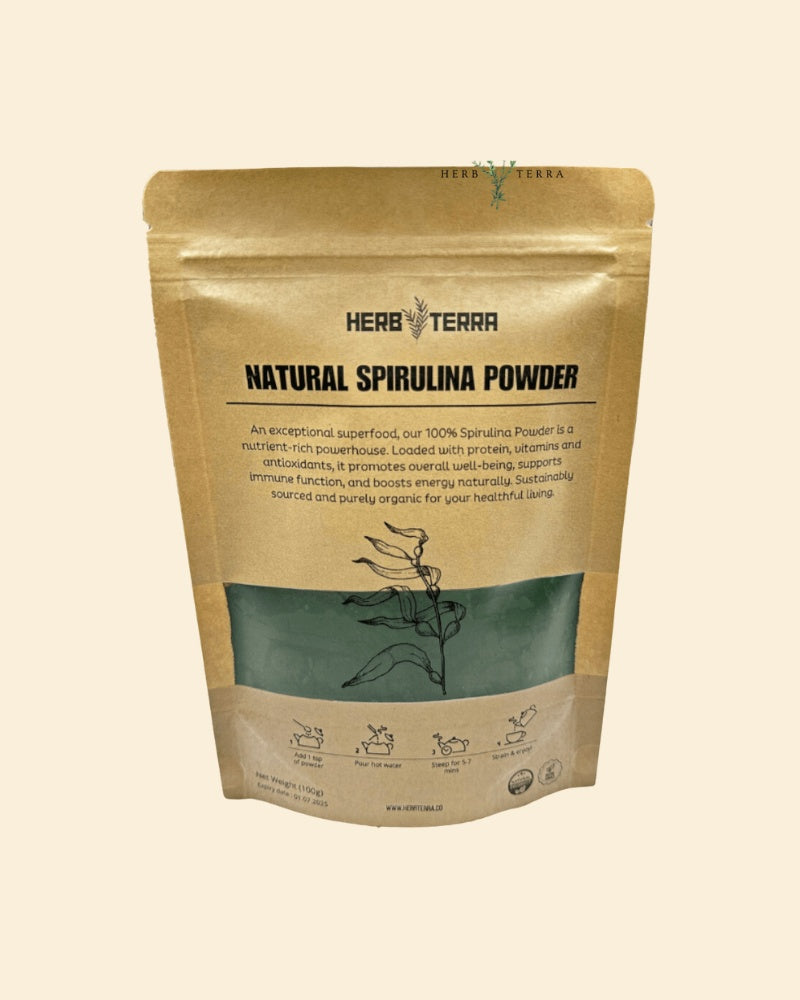 Spirulina Powder 100g | Heavy Metal Detox | Nutritional SuperFood